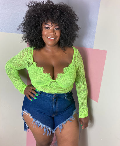 Distress  Me Crazy Shorts (Plus)