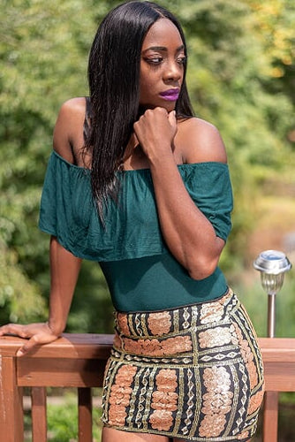 Royal Heiress Gold Skirt