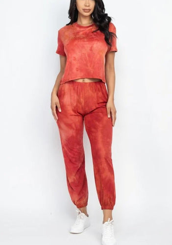 Tie-Dye Joggers Set